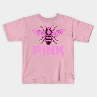 Bee pink Kids T-Shirt